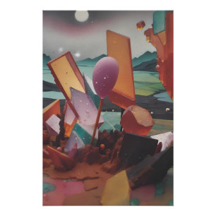 Póster Atardecer en tierras de canto - Ken Gage Art