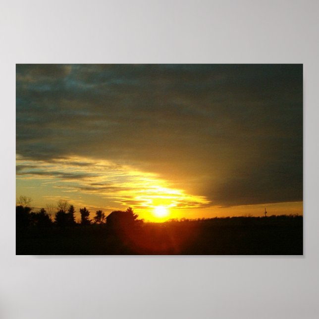 Póster Atardecer I-57 (Frente)