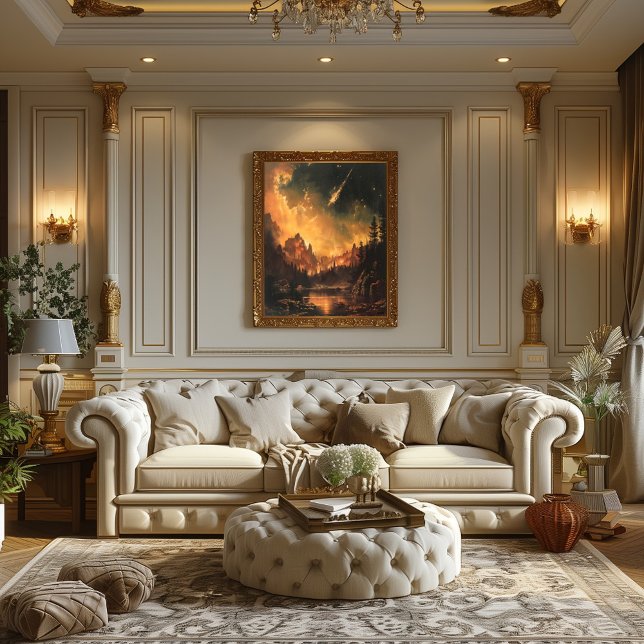 Póster Atardecer Meteórico: Espectáculo Ardiente Natural (Subido por el creador)