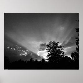 Póster Atardecer/Noir,