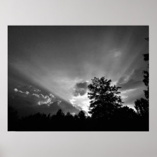 Póster Atardecer/Noir,