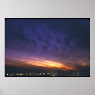 Póster Atardecer sobre Phoenix