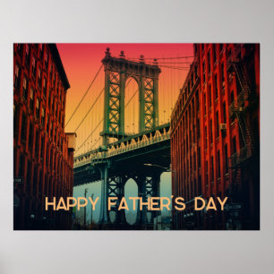 Póster Atardecer Vintage de Moda Personalizado Clásico Dí