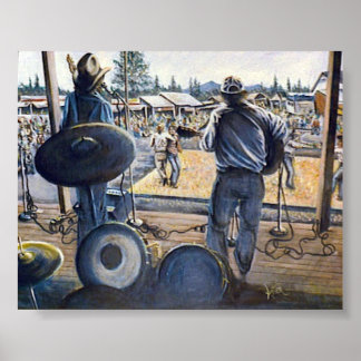 Póster Atasco de campo