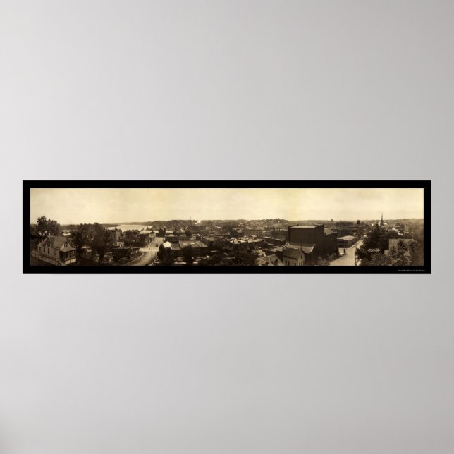 Póster Atchison, Kansas Photo 1909 (Frente)