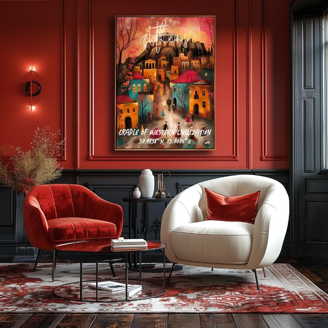 Póster Atenas: Cuna de la Civilización Occidental (Subido por el creador)