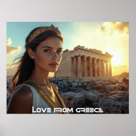 PÓSTER ATENAS - GRECIA