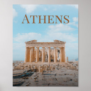 Póster Atenas Grecia