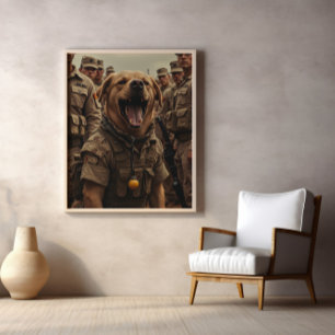 Póster ¡Atención! ¡Este yard no está limpio!