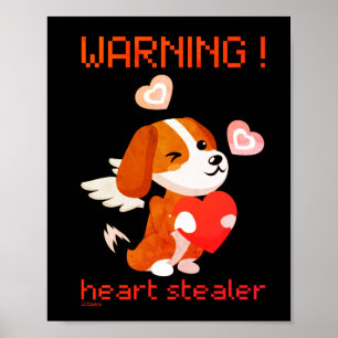 Póster Atención... HEART STEALER día de San Valentín de p