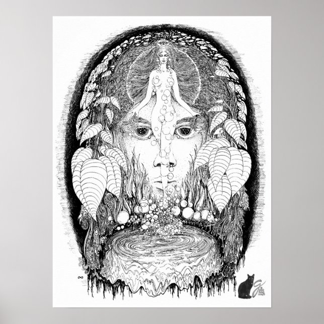 Póster Atenea (Frente)