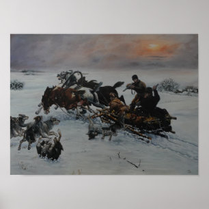 Póster Atentado de invierno contra Wolves