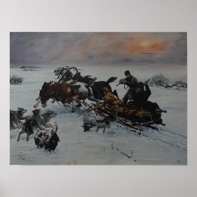 Póster Atentado de invierno contra Wolves (Frente)