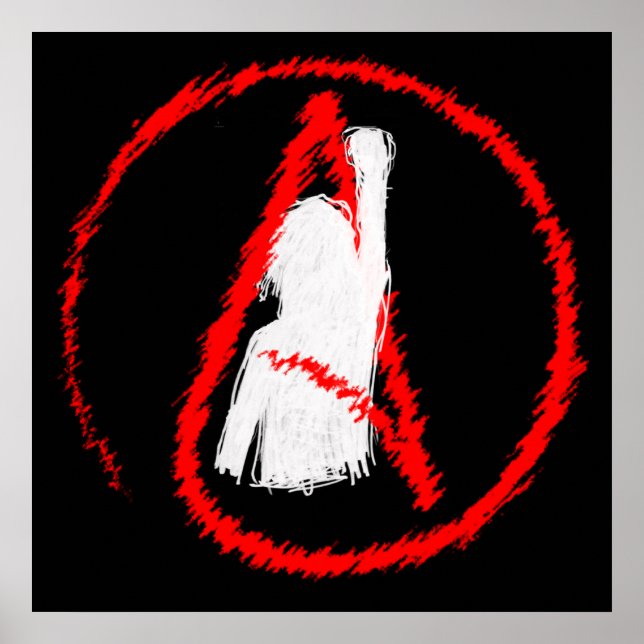 Póster Ateo militante (Frente)