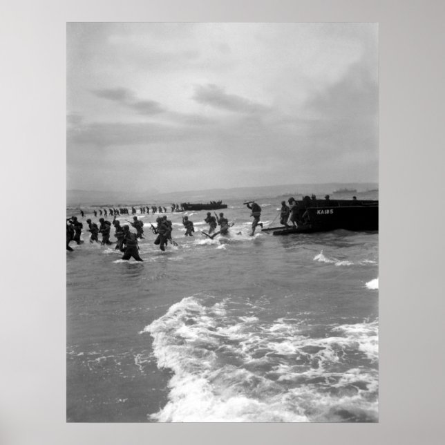 Póster Aterrizaje africano del norte (Frente)