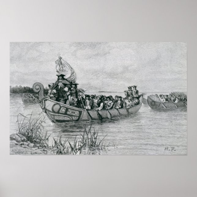 Póster Aterrizaje de Cadillac (Frente)