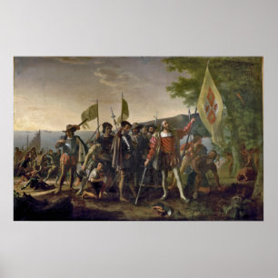 Póster Aterrizaje de Colón