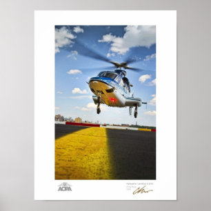 Póster Aterrizaje de helicópteros en la galería NYC