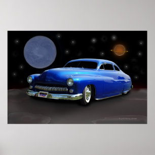 Póster Aterrizaje de Mercurio Uno