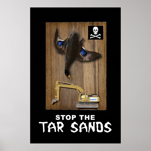 Póster Athabasca Tar Sands Duck Mount (Frente)