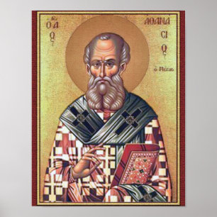 Póster Athanasius de Alejandría