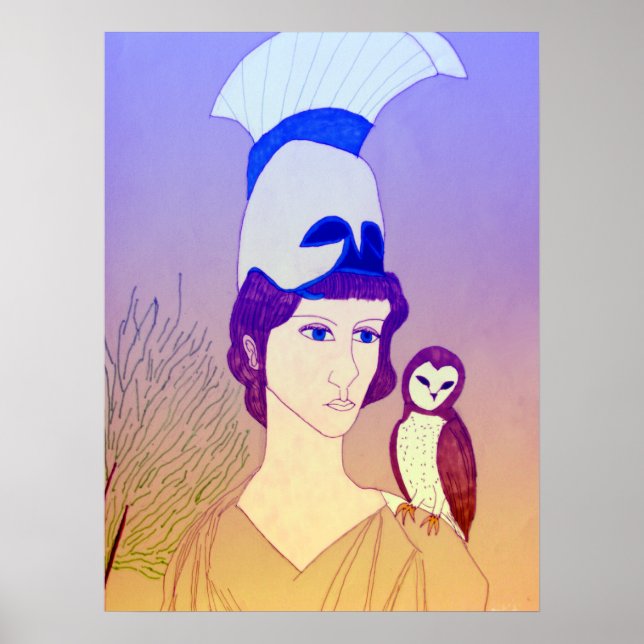Póster Athena (Frente)