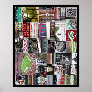 Póster Athens Georgia Poster