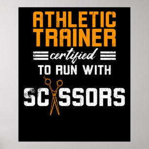 Póster Athletic Trainer certified