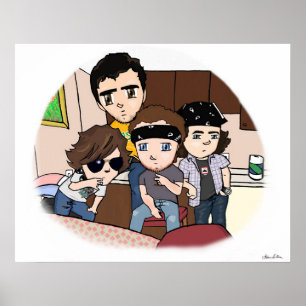 Póster Ático del animado