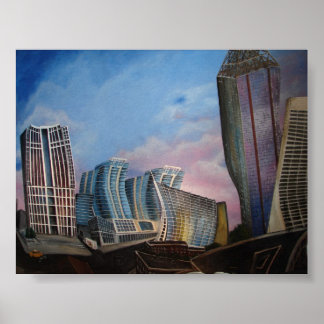 Póster Atlanta - A - Skew