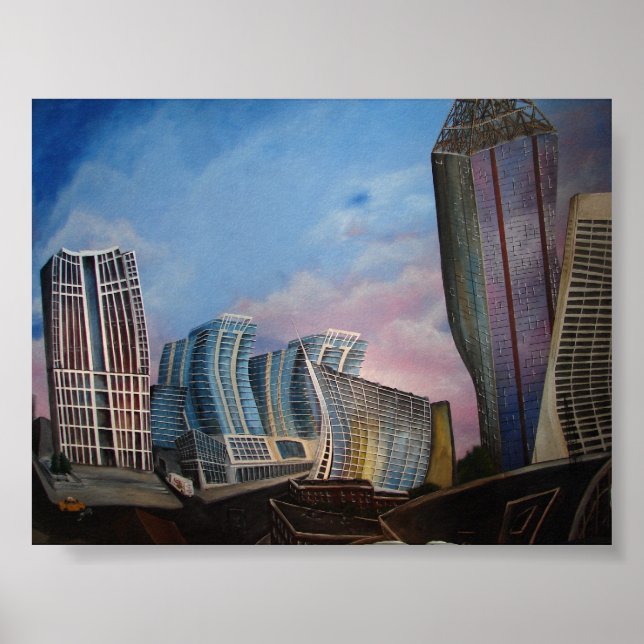 Póster Atlanta - A - Skew (Frente)