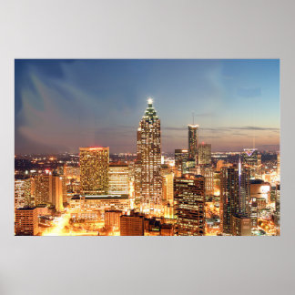 Póster Atlanta Georgia