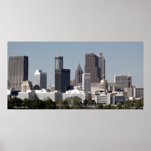 Póster Atlanta Georgia