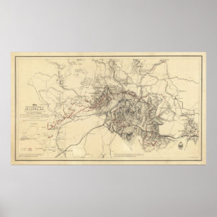 Póster Atlanta, Georgia