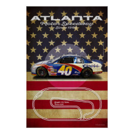 Póster Atlanta Motor Speedway