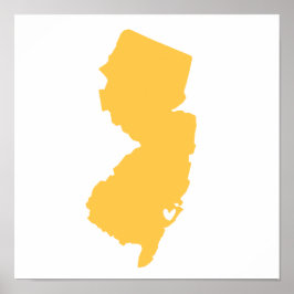 Póster Atlantic City, New Jersey Love