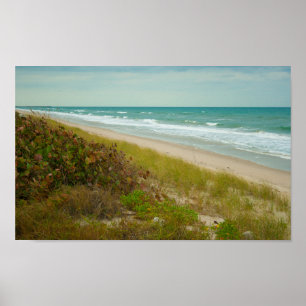 Póster Atlantic Ocean Florida Beach