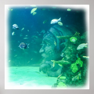 Póster Atlantis Under the Sea