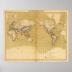 Póster Atlas de 1550