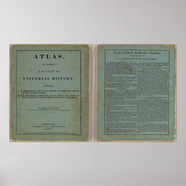 Póster Atlas de historia universal (Frente)