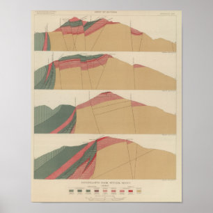 Póster Atlas de la hoja especial del parque Tourtelotte