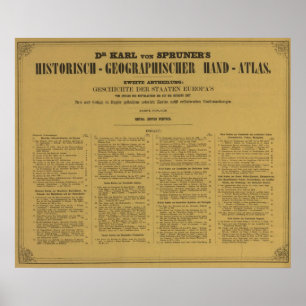 Póster Atlas de la mano de los historiadores internos