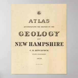 Póster Atlas de la página de título