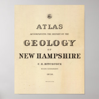 Póster Atlas de la página de título