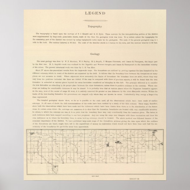 Póster Atlas de leyenda (Frente)