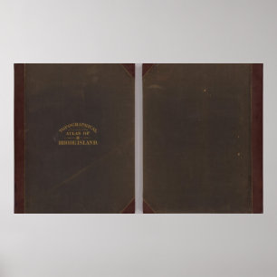 Póster Atlas de Rhode Island