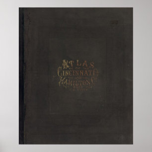 Póster Atlas del Condado de Hamilton