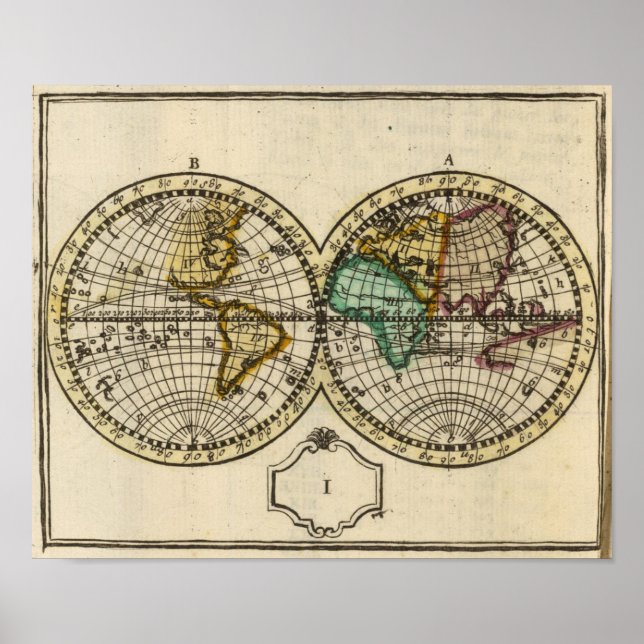 Póster Atlas Mundial (Frente)