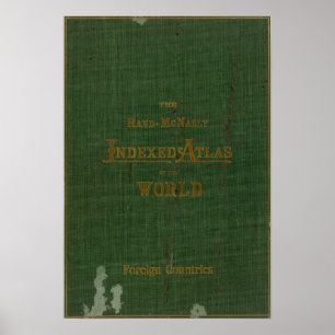 Póster Atlas puesto en un índice