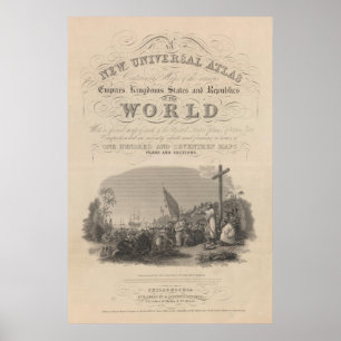 Póster Atlas universal 2 de la página de título nuevo